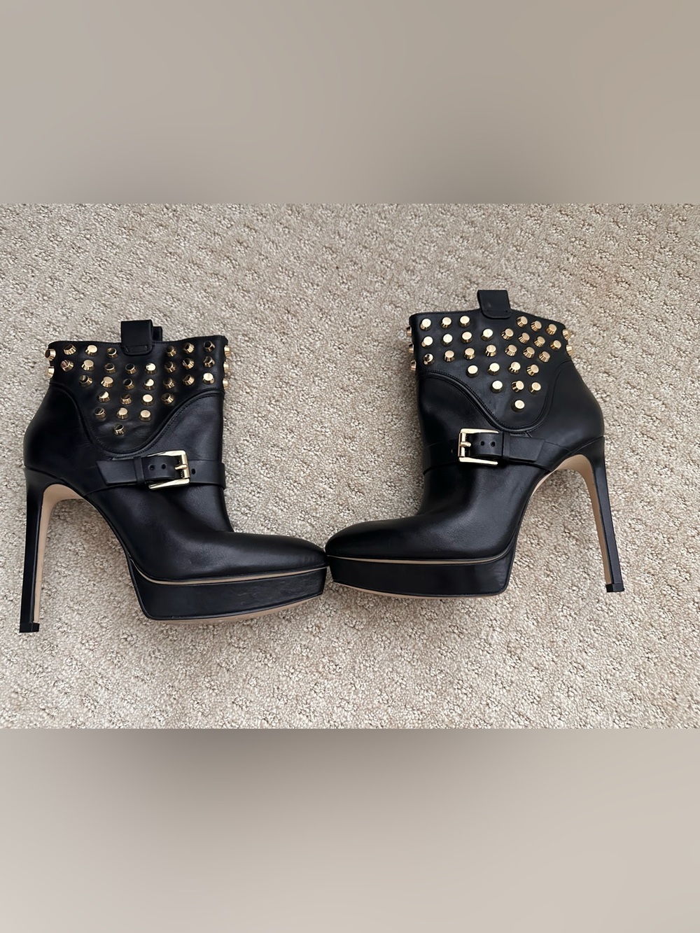 MICHAEL Michael Kors Studded Bryn Ankle Boots